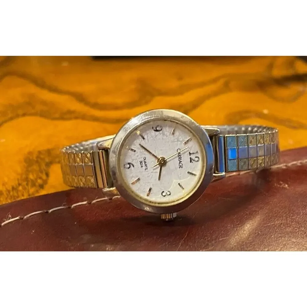 Women's 22mm Gold Tone Carriage by Timex Watch, WR 30M